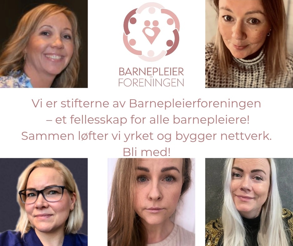 Her er Styret i Barnepleierforeningen